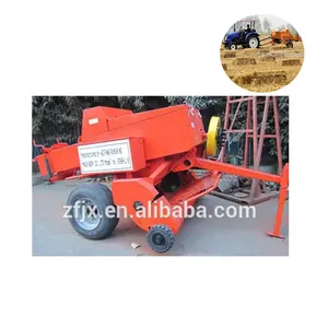 Grass Baling Machine/Straw Bale Press Machine/Hydraulic Straw Silage Rice Round BundlingMachine