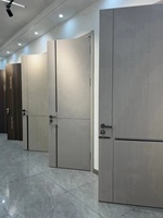 Porte intérieure en bois personnalisable, mélamine, dernier design de porte en bois, portes intérieures en MDF pour la conception de maisons