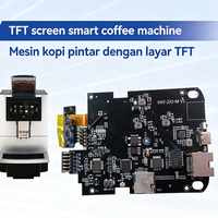 Machine à café entièrement automatique, PCBA, écran tactile TFT, machine à expresso intelligente, carte de commande PCB, matériau FR4, ISO9001