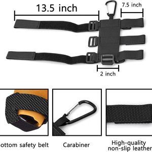 Adjustable Water Bottle Sleeve For Bluetooth Speaker Bicycle Mount Nylon Outdoor Accessory - Product Image 3