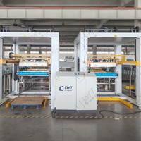 Palettiseur/dépalettiseur automatique LWT pour boîtes de conserve en papier et en métal, en acier inoxydable, ligne à 3 niveaux, applications alimentaires et de boissons