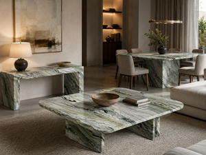 Losas de Mármol Verde <span class=keywords><strong>Utopia</strong></span> para Encimeras de Cocina, Escaleras, Mesas de Comedor, Revestimientos de Chimeneas y Muebles de Baño Personalizados - Product Image 3