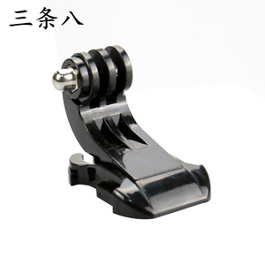 อุปกรณ์เสริมกล้องแอคชั่น GoPro แบบ J Mount ปรับได้ ทำจากพลาสติก สำหรับติดหมวกและสายรัดหน้าอก - Product Image 1