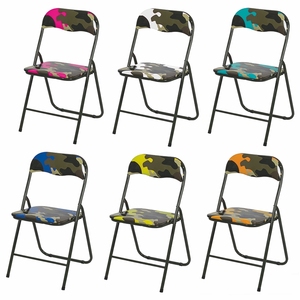 CHAISE PLIANTE CAMOUFLAGE 6 ASSORTIS - Product Image 1