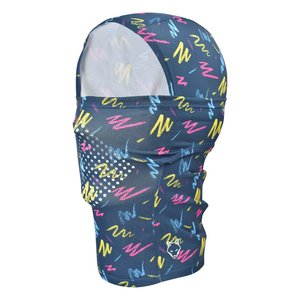 Balaclava rose avec ventilation en maille, unisexe, pour usage extérieur, circonférence de tête 56-58 cm, respirant, imperméable, en polyester - Product Image 5