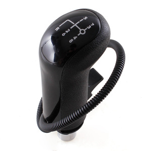 Man Gear <b>Shift</b> <b>Knob</b> Black Leather Ergonomic 8132620004540332 Heavy Duty Truck - Product Image 3