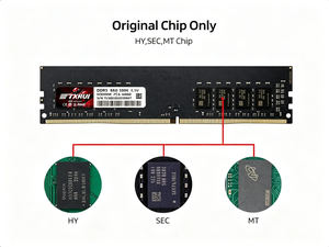 Módulo de memoria RAM DDR5 TXRUI de 8GB ECC a 5600MHz, 1.1V, en stock, para computadoras de escritorio. - Product Image 6