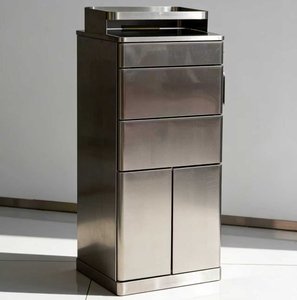Modern Multi Layer Storage <b>Tool</b> Cabinet Hair Salon Specific Stainless Steel Drawer Cart Ironing Dyeing Table Beauty Storage Rack - Product Image 4