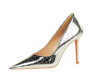 Tacones Altos de Mujer, Estilo 2026, Tacón Fino, Tendencia de Moda, Transpirables, Parte Superior de Cuero Genuino, Antideslizantes, Cerrados - Product Image 1