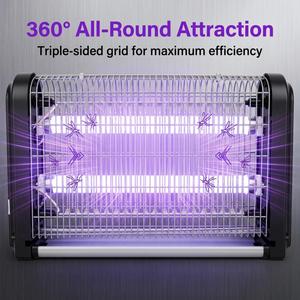 Destructeur de moustiques électrique série commerciale avec lumière LED anti-explosion, écologique pour le contrôle des insectes nuisibles - Product Image 1