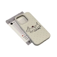 Coque de téléphone magnétique en carbone pour iPhone 15 14 13 12 11-Coque de protection avec motif de litchi et poignée de téléphone incluse