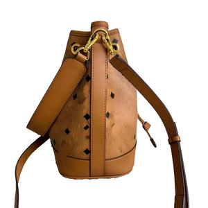 Visetos Luxurious Genuine <strong>Leather</strong> Fashion <strong>Women's</strong> Soft Large Capacity <strong>Bucket</strong> <strong>Bag</strong> For All Occasions Cross-border Business Supply - Product Image 2