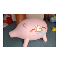 Modèle de cochon rose gonflable BOYI |   Ballon gonflable en forme de cochon suspendu, nouveauté pour la décoration de fêtes et festivals