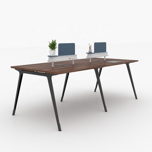Modern Work Station Desk Office Furniture for 4 People Design Wholesale Price <strong>Working</strong> Table for Office - Product Image 1