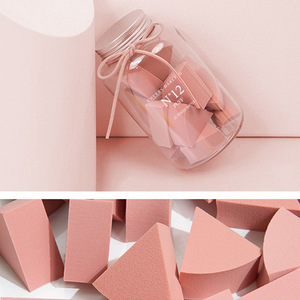 Éponge de maquillage Zhuoerya en forme de goutte d'eau, polyuréthane hydrophile, 200 pièces pour l'application du maquillage - Product Image 1