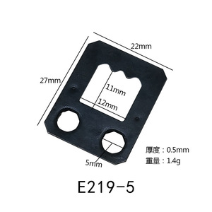 E219-5 Furniture Hinge 27x22mm Black Iron Serrated Hanger For Picture <b>Frame</b> Mounting Surface <b>Mount</b> Durable - Product Image 1
