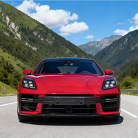 TEGARRY 970 Mise à niveau vers 971 Kit carrosserie complet style Turbo S, ensemble de phares et de pare-chocs pour Porsche Panamera 2018-2023 JHBSJ071