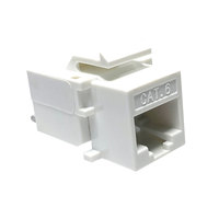UTP cat 6 Jack 180 grados Ethernet pared Jack red sin herramientas acoplador en línea RJ45 Cat6 Keystone Jack