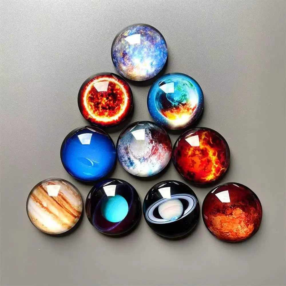New Hot Selling Creative Souvenir Gift Wholesale Glass Strong Magnetic Refrigerator Magnet For Home
