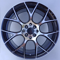 Llantas de Aleación de Venta Caliente de 14, 15 y 16 Pulgadas 4x100, con Cara Maquinada y Fundida