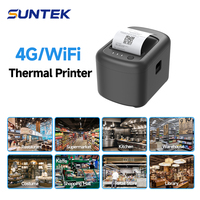 Printer Thermal Smart Cloud 80mm dengan Open API & MQTT untuk Pencetakan Jarak Jauh dengan Antarmuka 4G WiFi LAN