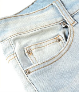 <span class=keywords><strong>Jeans</strong></span> Skinny Strappati da <span class=keywords><strong>Uomo</strong></span> Stile Retrò Americano, Lavaggio Azzurro Chiaro, Moda Streetwear, Alta Qualità, <span class=keywords><strong>Jeans</strong></span> Designer Personalizzati - Product Image 4