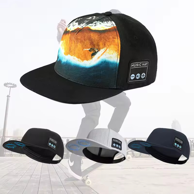 Smart Hats Purchasing Agent 2025 Trendy Wireless Bluetooth Speaker Baseball Cap Stereo Sound Dual Speakers Music Headset Top 500