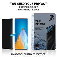 Film Hydrogel Anti-Espion en Gros 105*180mm, Protecteur d'Écran de Téléphone Mobile 3D Courbé pour Machine de Découpe (Plotter)