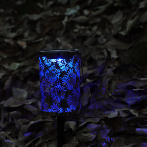Solar Garden <b>Light</b> <b>Led</b> Outdoor Waterproof Decorative Solar Powered Stake <b>Light</b> For Yard Patio Balcony Landscape Lighting - Product Image 2