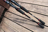 Joran Pancing Karbon Fiber OEM Berkualitas Tinggi ML Bait Casting Slow Action untuk Ikan Mas di Danau dan Sungai Pesca Gagang EVA