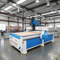 Routeur CNC 4 axes SUDA EC1325 avec commande Syntec, déplacement 1325x2500mm, broche 9KW, 380V/220V, machine de travail du bois écologique