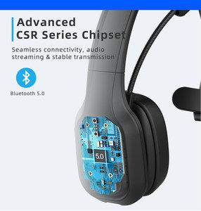 New Arrival Truck Driver Bluetooth <strong>Headset</strong> with Microphone, 10 Meters Long Wireless Range, Ultra-Large Soft Earmuff Trucker <strong>Headset</strong> - Product Image 5