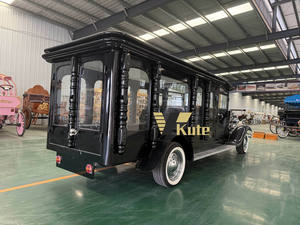 รถพ่วง 4 ล้อ รุ่นขายดีที่สุด รถโบราณ สำหรับการขนส่งพิเศษ รถศพ - Product Image 4