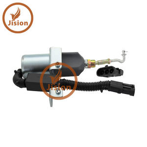 Vanne solénoïde d'arrêt de carburant pour engins de construction 4942879 - Product Image 2