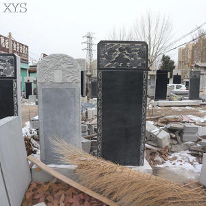 Monument en marbre <span class=keywords><strong>de</strong></span> <span class=keywords><strong>stèle</strong></span> unique <span class=keywords><strong>de</strong></span> <span class=keywords><strong>pierre</strong></span> <span class=keywords><strong>tombale</strong></span> <span class=keywords><strong>de</strong></span> granit sculpté à la main chinois traditionnel - Product Image 6