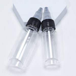 Botella de Aceite para el Cabello PET con Logotipo Personalizado, 10ml 250ml, Tapa de Rosca, Contenedor de Plástico Transparente con Gotero, Forma Cilíndrica, Impresión Serigráfica - Product Image 4