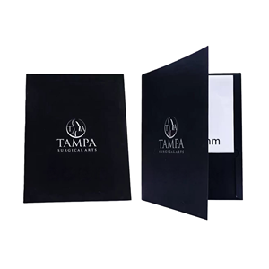 企業販促用の卸売カスタムデザイン両面印刷A4ペーパーファイルフォルダ - Product Image 5