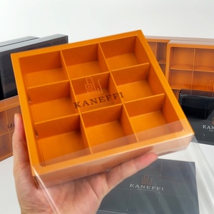 Tùy Chỉnh Thiết Kế Có Thể Tái Chế Thực Phẩm Cấp Hình Chữ Nhật Tông Bánh Hộp Cửa Sổ Cho Sữa Bánh Biscuit Tái Chế Vật Liệu Lớp Phủ UV - Product Image 2