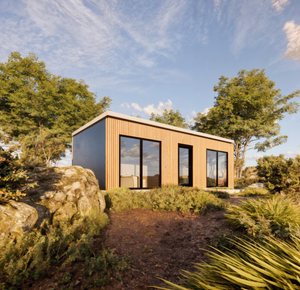 Maisons préfabriquées en kit pour l'Australie, bungalows modulaires entièrement meublés 1 chambre, maisons portables d'extérieur - Product Image 1