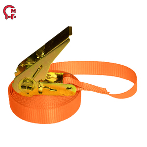 HLM Stock de fábrica Impresión de logotipo personalizado 2 pulgadas 5 toneladas Correa de amarre de trinquete Cinturón de amarre de poliéster de <span class=keywords><strong>carga</strong></span> Eslingas Premium - Product Image 3