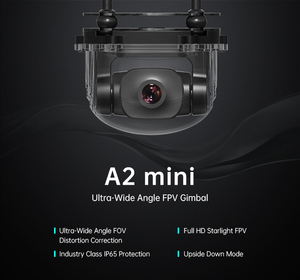 ชุดกล้องถ่ายวิดีโอพกพา Mini SIYI MK15+A2mini พร้อมจอภาพ 5.5 นิ้ว ความละเอียด 1080p 60fps 180ms ตัวกล้องทำจากโลหะและพลาสติก ผลิตในกวางตุ้ง - Product Image 2
