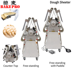 BAKEPRO QSJ-400P Laminadora de Masa Automática de Sobremesa para Pan y Croissants, Laminadora Eléctrica de Masa para Pastelería - Product Image 6