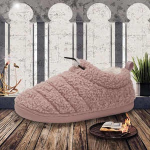 Zapatillas de casa ligeras y cómodas para mujer, con suela de espuma viscoelástica y TPR, forro de felpa y masaje para pies, ideales para otoño e invierno. - Product Image 3