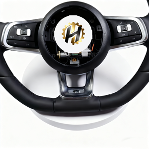 Volant sport en cuir et fibre de carbone HZ personnalisé pour <span class=keywords><strong>BMW</strong></span> M3 M5 Série 3 Série 5 F10 F20 F30 F31 F32 - Product Image 5