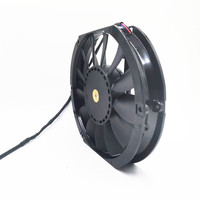 Ventilateurs d'extraction de Ventilation de cadre en aluminium DC17225 avec grand débit d'air 12v 24v 48v ventilateur de refroidissement roulement à billes ODM personnalisé pris en charge