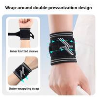 Attelle de poignet réglable à bas prix, bandes de maintien pour le syndrome du canal carpien, soutien du poignet pour la musculation, le fitness, les sports et le soulagement de la douleur