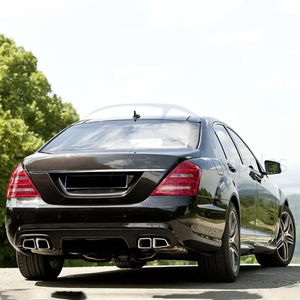 Pour <span class=keywords><strong>Mercedes</strong></span> S W221 <span class=keywords><strong>Ancienne</strong></span> Mise à Niveau Nouveau Kit Carrosserie S63 S65 AMG Pare-chocs Avant Diffuseur Arrière - Product Image 6