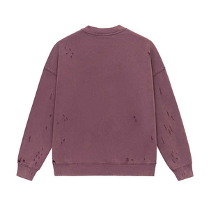 Bas <span class=keywords><strong>prix</strong></span> de gros hommes automne 100% coton lourd décontracté <span class=keywords><strong>sweat</strong></span> ample avec style unique col rond - Product Image 4