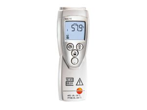 Testo 112 de haute qualité - Instrument de mesure de température monocanal officiellement calibrable - Product Image 2