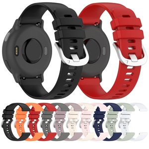 Bracelet en Silicone souple 18/20/22mm pour <span class=keywords><strong>Garmin</strong></span> <span class=keywords><strong>Venu</strong></span> <span class=keywords><strong>2</strong></span>/2S Vivoactive5, Bracelet de montre pour <span class=keywords><strong>Garmin</strong></span>, remplacement du Bracelet de montre intelligent en Silicone - Product Image 6